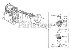 Echo TP-3000 - Echo Trash Pump Carburetor