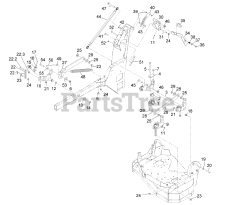 Exmark VT18KA363CA - Exmark 36" Vantage Stand-On Mower, 18hp Kawasaki, CARB (SN: 920000 - 999999) (2011)