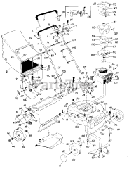 MTD 11864-7 - MTD Walk-Behind Mower (1987)