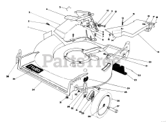 Toro 20692 - Toro Walk-Behind Mower (SN: 000000001 - 000999999) (1990)