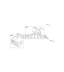 Briggs & Stratton 124S07-2127-B1 - Briggs & Stratton Vertical Engine Exhaust System