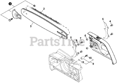Echo CS-8000 - Echo Chainsaw (SN: C48003001001 - C48003999999)