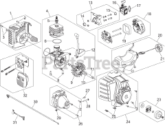 Craftsman 316.711192 (41CDZ22C799) - Craftsman String Trimmer (Sears)