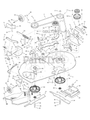 Murray 425622x78B - Murray 42" Lawn Tractor (2006) Mower Housing