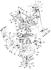 MTD 130-527-000 - MTD Lawn Tractor (1990)
