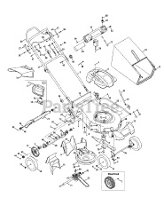 Cub Cadet CC 550 SP (12AE18M3056) - Cub Cadet Walk-Behind Mower (2008) General Assembly