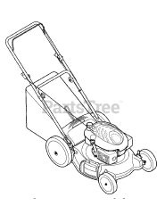 MTD 11A-54MC006 - MTD Walk-Behind Mower (2009)