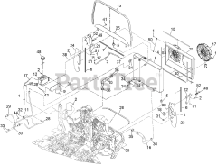 Exmark LZS86TDYM12RW0 - Exmark 144" Lazer Z Diesel Zero-Turn Mower, Yanmar 3TNV86CT (SN: 411294212 - 413950473) (Rev A) (2022)