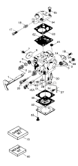 Tecumseh CA-632901A - Tecumseh Carburetor