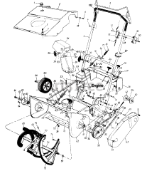 White Outdoor SB-300 (313-182-190) - White Outdoor Snow Boss Snow Thrower (1993)