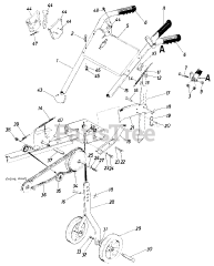 Statesman 5043-71 (217-320-016) - Statesman Tiller (1987) (Southern States)