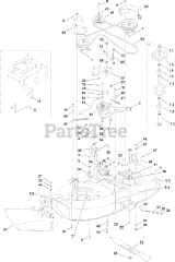 Toro 13AL60RG544 (LX 426) - Toro Lawn Tractor (SN: 1L107H10100 & Above) (2008)