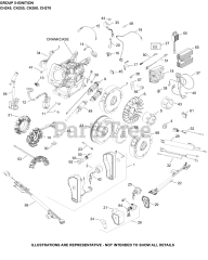 Kohler CH260-1012 - Kohler Command PRO Engine, Basic Version, 6hp, 4.5kW 05 Ignition/Charging