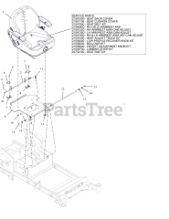Gravely 991132 (Pro-Turn 152) - Gravely Pro-Turn 52" Zero-Turn Mower, Kohler ZT (SN: 100000 & Above)