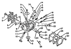 Echo CS-6700 - Echo Chainsaw (SN: 001001 - 023377)