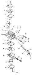 Echo SRM-2110 - Echo String Trimmer (Type 1) Carburetor  S/N: 290323 - 999999, 024171 - 999999