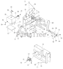 Bear Cat CH 9540 H - Bear Cat 9" Chipper, 540cc PTO Hydraulic Feed (SN: B00001 - C09929)