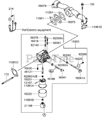 Toro 30499 - Toro 52" Walk-Behind Mower, Floating Deck, Split Lever, Hydro Drive (SN: 280001001 - 280001100) (2008) CARBURETOR ASSEMBLY KAWASAKI FH580V-DS28