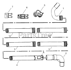 Weed Eater GA 2000 - Weed Eater Gutter Attachment Gutter Attachment