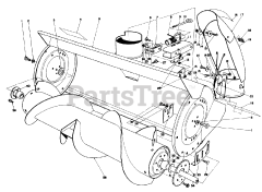 Toro 57356 (11-42) - Toro Lawn Tractor (SN: 001000001 - 001999999) (1981)