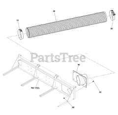 Ferris 5601418 - Ferris 60" iCD Turbo-Pro Max Electric Dump from Seat Grass Collection System for ISX2200 dup