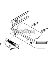 Cub Cadet 19A70025 (19A70025100) - Cub Cadet Hitch Kit att2 General Assembly 2014 &amp; After
