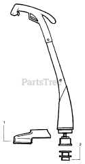 Weed Eater EL 9 - Weed Eater String Trimmer, Electric TRIMMER ASSEMBLY