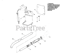 Weed Eater 980 - Weed Eater Blower PACKBACK &amp; TUBES