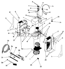 Craftsman 580.760212 (0762-2) - Craftsman 1,300 PSI Pressure Washer