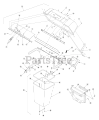 Exmark Ultra Vac - Exmark Ultra Vac Bagger for Lazer HP Mower (SN: 370000 - 439999) (2003)