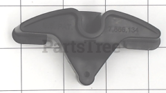 RedMax 532438134 Grassbag Attaching Bracket, Black - image 1