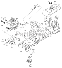 Troy-Bilt 13102 - Troy-Bilt Gear Drive LTX Lawn Tractor (SN: 131021200101 - 131021299999)