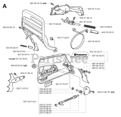 Husqvarna 365 - Husqvarna Chainsaw (SN: 20020100001 - 20034400000)