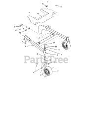 Gravely 988180 (48 HE) - Gravely Pro-Hydro 48" Walk-Behind Mower (SN: 000101 & Above)
