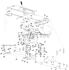 MTD 196-930-000 - MTD 40" Snow Thrower Attachment (1986)
