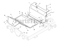 Ferris IS 1000Z (5901051) - Ferris IS1000Z Series 52" Zero-Turn Mower, 23hp Kawasaki (SN: 2531 & Above)