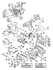 Ariens 924024 (ST 832) - Ariens 32" Snow Blower, 8hp Tecumseh (SN: 005401 - 012000)