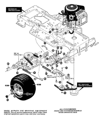 Murray G 4315110 - Murray 43" Lawn Tractor (1997)