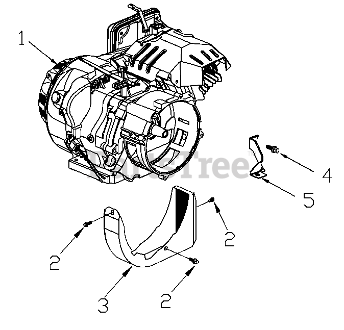 Honeywell HW5500 (0060362) Honeywell Portable Generator (SN 7611825A