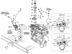 Generac QT04524GNSN - Generac 45kW Home Standby Generator (SN: 5654955 - 5654956) (2009) Fue System 2.4 C2 G2 (0G1151)