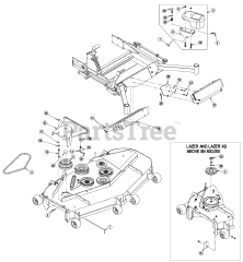Exmark LZUV52 - Exmark Ultra Vac Bagger for Lazer Z Mower (SN: 000850000 - 000919999) (2010)