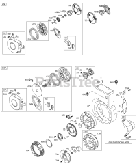 Briggs & Stratton 256417-0113-01 - Briggs & Stratton Horizontal Engine