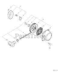 Echo PB-413 T - Echo Backpack Blower (SN: P08111001001 - P08111999999)