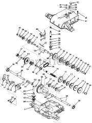 Cub Cadet 182 (133-182-100) - Cub Cadet Lawn Tractor Transaxle-Gear Drive-SN 70001 &amp; Up