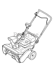 Yard Machines 31AM2N1B700 - Yard Machines Snow Thrower (2008)