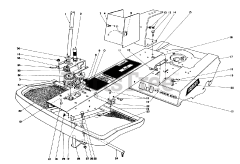 Toro 56100 (732) - Toro Sportsman Rear-Engine Riding Mower (SN: 002000001 - 002999999) (1972) Frame Assembly