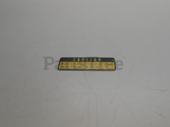 Echo 89017613031 Noise Decal
