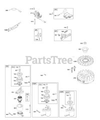 Briggs & Stratton 12L802-1904-E1 - Briggs & Stratton Vertical Engine Alternator, Electric Starter, Electrical, Flywheel, Flywheel Brake, Ignition