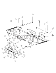 MTD MMZ-2560 - MTD Pro Zero-Turn Mower Lift Assembly