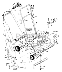 Snapper V 181S (84955) - Snapper 18" Walk-Behind Mower, 3.5hp